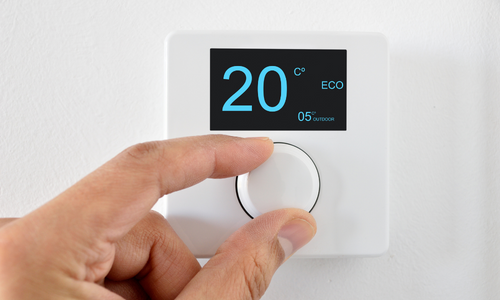 Installation chauffage central avec thermostat